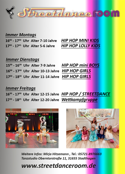 Flyer – Kurse und Events